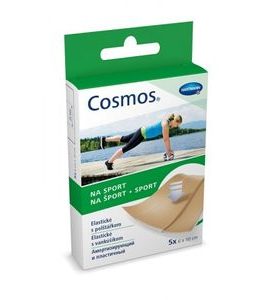 HARTMANN NÁPLAST COSMOS NA SPORT 6 CM X 0.5 M 5 KS - NÁPLASTI - KOUPÁNÍ A ZDRAVÍ