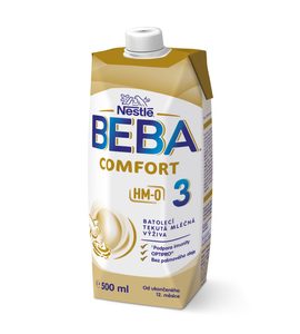 BEBA COMFORT 3 (500ML) - KOJENECKÁ MLÉKA - KRMENÍ