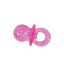 ZOLUX HRAČKA PES DUDLÍK TPR POP PACIFIER 10CM RŮŽOVÁ ZOLUX - GUMOVÉ A LATEXOVÉ HRAČKY PRO PSY - CHOVATELSKÉ POTŘEBY MALVÍKZOO