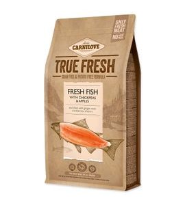 CARNILOVE TRUE FRESH FISH ADULT SMALL BREED 4KG - GRANULE PRO PSY - CHOVATELSKÉ POTŘEBY MALVÍKZOO