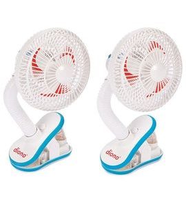 DIONO VENTILÁTOR NA KOČÁREK STROLLER FAN 2KS - SLNEČNÍKY - KOČÍKY A PRÍSLUŠENSTVO