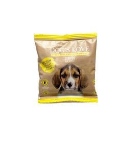 DOG'S LOVE GRANULE KUŘE JUNIOR NEW - VZOREK 80G - GRANULE PRO PSY - CHOVATELSKÉ POTŘEBY MALVÍKZOO