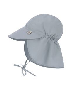 LÄSSIG SPLASH SUN PROTECTION FLAP HAT LIGHT BLUE 3-6M - ČEPIČKY A KLOBOUČKY - PRO DĚTI