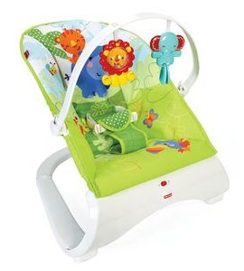 FISHER-PRICE® POHODLNÉ SEDÁTKO - LEHÁTKA A HOJDAČKY - SPINKÁNÍ