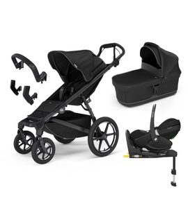 THULE TROJKOMBINACE 6V1 URBAN GLIDE 4-WHEEL + BASSINET + PŘÍSLUŠENSTVÍ 2024 + MAXI-COSI PEBBLE 360 PRO + ZÁKLADNA FAMILYFIX 360 PRO - KOMBINACE S PŘÍSLUŠENSTVÍM - KOČÍKY A PRÍSLUŠENSTVO