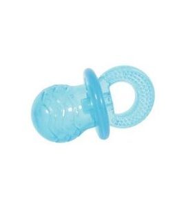 ZOLUX HRAČKA PES DUDLÍK TPR POP PACIFIER 7CM TYRKYSOVÁ ZOLUX - GUMOVÉ A LATEXOVÉ HRAČKY PRO PSY - CHOVATELSKÉ POTŘEBY MALVÍKZOO