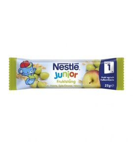 NESTLÉ OVOCNO-OBILNÁ TYČINKA HROZEN, JABLKO, BANÁN 25 G - TYČINKY/SUŠENKY - KRMENÍ