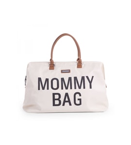 CHILDHOME PŘEBALOVACÍ TAŠKA MOMMY BAG OFF WHITE - PŘEBALOVACÍ TAŠKY - KOČÁRKY A PŘÍSLUŠENSTVÍ