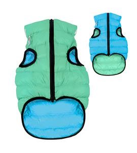 AIRY VEST LUMI BUNDA PRO PSY LUMINISCENČNÍ/MODRÁ S 40 - OBLEČKY DO ZIMY PRO PSY - CHOVATELSKÉ POTŘEBY MALVÍKZOO