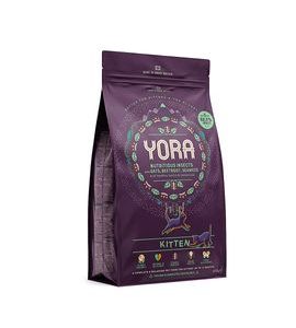 YORA CAT KITTEN GRANULE Z HMYZU PRO KOŤATA 600G - GRANULE PRO KOČKY - CHOVATELSKÉ POTŘEBY MALVÍKZOO