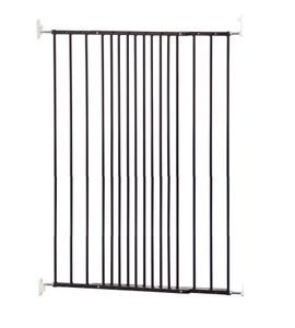 BABYDAN ZÁBRANA PET GATE STREAMLINE, BLACK, 63,5-107 CM - DVÍŘKA A BARIÉRY - CHOVATELSKÉ POTŘEBY MALVÍKZOO