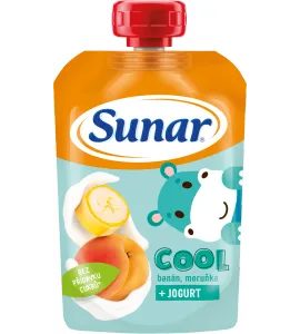 SUNAR COOL BANÁN, MERUŇKA, JOGURT 110G - KAPSIČKY - KRMENÍ