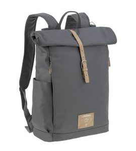 LÄSSIG GREEN LABEL ROLLTOP BACKPACK ANTHRACITE - PŘEBALOVACÍ BATOHY - KOČÍKY A PRÍSLUŠENSTVO