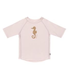 LÄSSIG SPLASH SHORT SLEEVE RASHGUARD SEAHORSE LIGHT PINK 7-12M - UV OBLEČENÍ - PRO DĚTI