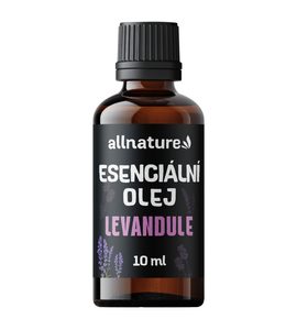 ALLNATURE ESENCIÁLNÍ OLEJ LEVANDULE 10 ML - KOSMETIKA PRO CELOU RODINU - PRE MAMIČKY