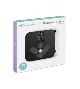 TRUELIFE FITSCALE W7 BT BLACK - OSOBNÍ VÁHY - PRO MAMINKY