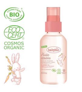 BABYBIO MASÁŽNÍ BIO OLEJÍČEK PRO MIMINKA OD NAROZENÍ 100 ML - ŠAMPÓNY, KOZMETIKA - KOUPÁNÍ A ZDRAVÍ