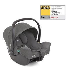 JOIE I-SNUG™ 2 SHELL GRAY - AUTOSEDAČKY 0-13KG - AUTOSEDAČKY A PŘÍSLUŠENSTVÍ