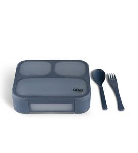 CITRON OBĚDOVÝ BOX PETIT BENTO - DARK BLUE - USKLADNĚNÍ JÍDLA - KRMENÍ