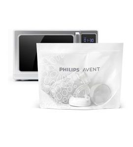 PHILIPS AVENT SÁČKY STERILIZAČNÍ DO MIKROVLNNÉ TROUBY, 5 KS - STERILIZÁTORY - KRMENÍ