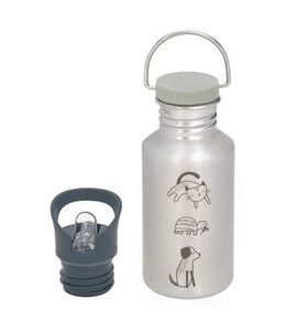 LÄSSIG BOTTLE STAINLESS STEEL HAPPY PRINTS - TERMOOBALY A TERMOSKY - KRMENÍ