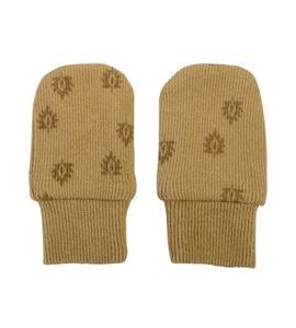 LODGER MITTENS PRINT RIB HONEY - RUKAVIČKY, ŠÁTKY, NÁKRČNÍKY - PRO DĚTI