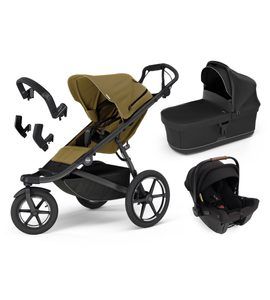 THULE TROJKOMBINACE 5V1 URBAN GLIDE 3 + BASSINET + PŘÍSLUŠENSTVÍ 2024 + NUNA PIPA™ URBN - KOMBINACE S PŘÍSLUŠENSTVÍM - KOČÍKY A PRÍSLUŠENSTVO