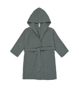 LÄSSIG MUSLIN BATHROBE PETROL GREEN 24-36M. - OSUŠKY A DĚTSKÉ ŽUPANY - KOUPÁNÍ A ZDRAVÍ