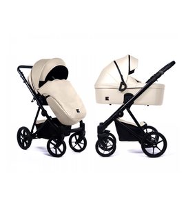 DADA PRAMS NEXUS KOČÁREK 2V1 ECOLEATHER VANILLA - DVOJKOMBINACE - KOČÁRKY A PŘÍSLUŠENSTVÍ