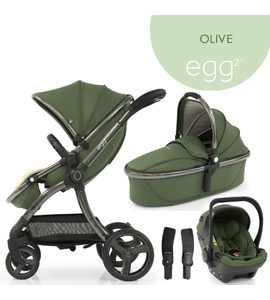 EGG2 SET 4V1 OLIVE 2021 - KOČÍKY KOMBINÁCIE - KOČÍKY A PRÍSLUŠENSTVO