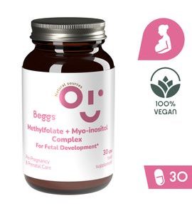 BEGGS METHYLFOLATE + MYO-INOSITOL COMPLEX (30 KAPSLÍ) - POTRAVINOVÉ DOPLŇKY - PRE MAMIČKY