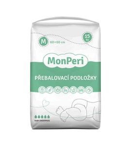 MONPERI PODLOŽKY M - 15KS - JEDNORÁZOVÉ PODLOŽKY - VŠETKO NA PREBAĽOVANIE