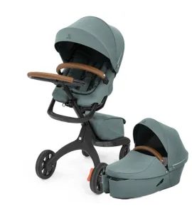 STOKKE® XPLORY® X + ZDARMA KORBA 2023 - DVOJKOMBINACE - KOČÍKY A PRÍSLUŠENSTVO