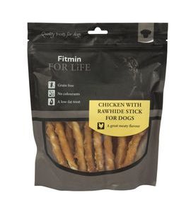 FITMIN FOR LIFE KUŘE NA BŮVOLÍ TYČCE PAMLSEK PRO PSY 400 G - DENTÁLNÍ PAMLSKY PRO PSY - CHOVATELSKÉ POTŘEBY MALVÍKZOO