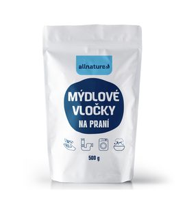 ALLNATURE MÝDLOVÉ VLOČKY 500 G - EKO PROSTŘEDKY DO DOMÁCNOSTI - PRE MAMIČKY