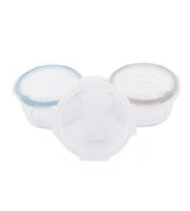 BO JUNGLE SKLENĚNÉ MISKY S VÍČKY B-GLASS BOWLS 280ML - MISKY, TALÍŘKY A PODLOŽKY - KRMENÍ