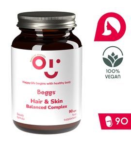 BEGGS BALANCED HAIR&SKIN COMPLEX (90 KAPSLÍ) - POTRAVINOVÉ DOPLŇKY - PRO MAMINKY