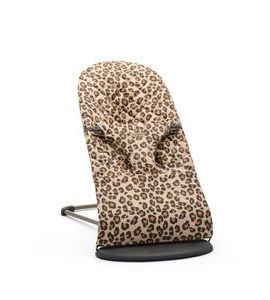 BABYBJÖRN LEHÁTKO BOUNCER BLISS LEOPARD PRINT COTTON - LEHÁTKA A HOUPADLA - SPINKÁNÍ