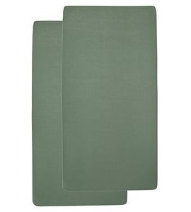 MEYCO ŽERZEJOVÉ PROSTĚRADLO 60X120 - FOREST GREEN - PLACHTY - SPINKÁNÍ