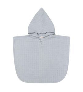 LÄSSIG MUSLIN PONCHO POWDER BLUE - OSUŠKY A DĚTSKÉ ŽUPANY - KOUPÁNÍ A ZDRAVÍ