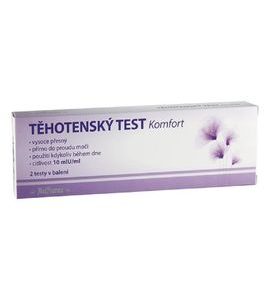 MEDPHARMA TĚHOTENSKÝ TEST KOMFORT 10MLU/ML 2KS - TĚHOTENSKÉ TESTY - PRO MAMINKY