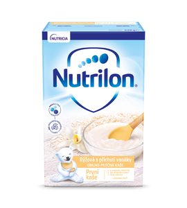 NUTRILON PRONUTRA® PRVNÍ KAŠE RÝŽOVÁ S PŘÍCHUTÍ VANILKY 225G - KAŠE - KRMENÍ