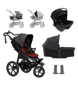 TFK SET PRO 2024 FRAME PRO + STROLLER SEAT PRO + CARRYCOT PRO COMBI + PŘÍSLUŠENSTVÍ + NUNA PIPA™ URBN - KOČÍKY KOMBINÁCIE - KOČÍKY A PRÍSLUŠENSTVO