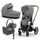 CYBEX PRIAM 4.0 2023 SADA COMFORT 5V1 CHROME BROWN PODVOZEK + POTAH SEZENÍ + KORBA LUX + CLOUD T PLUS + BASE T - KOMBINACE S PŘÍSLUŠENSTVÍM - KOČÍKY A PRÍSLUŠENSTVO