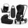 CYBEX PRIAM 4.0 2023 SADA WINTER 6V1 CHROME BLACK PODVOZEK + POTAH SEZENÍ + KORBA LUX + CLOUD T PLUS + BASE T + FUSAK DO KOČÁRKU - KOMBINACE S PŘÍSLUŠENSTVÍM - KOČÁRKY A PŘÍSLUŠENSTVÍ