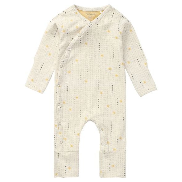 NOPPIES PLAYSUIT HAKUSAN OATMEAL - OVERALY - PRO DĚTI