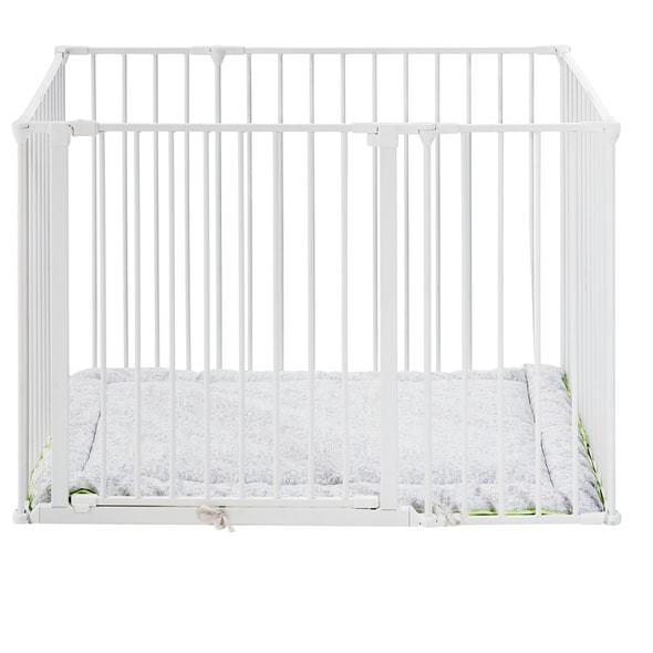 BABYDAN DĚTSKÁ OHRÁDKA BABYDAN SQUARE PLAYPEN BÍLÁ+MATRACE - OHRÁDKY - KOUPÁNÍ A ZDRAVÍ