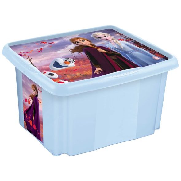 KEEEPER ÚLOŽNÝ BOX S VÍKEM VELKÝ "FROZEN" - BOXY NA HRAČKY - SPINKÁNÍ