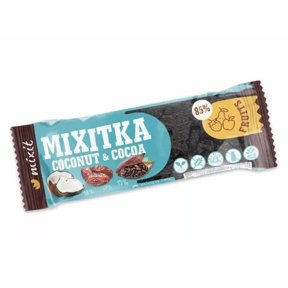 MIXIT MIXITKA BEZ LEPKU - KOKOS + KAKAO - DO TAŠKY NA VYCHÁZKU - PRO MAMINKY