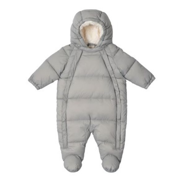 LEOKID BABY OVERALL EDDY GRAY MIST VEL. 3 – 6 MĚSÍCŮ (VEL. 62) - ZIMNÍ KOMBINÉZY - PRO DĚTI